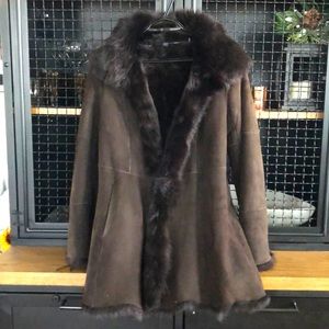 Andrew Marc real shearling coat